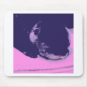 Sleepy Otter Mousepad