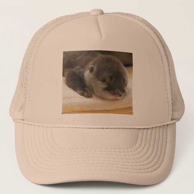 Sleepy Otter Truckerkappe (Vorderseite)