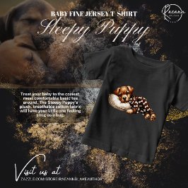 Sleepy Puppy Baby Fine Jersey T - Shirt