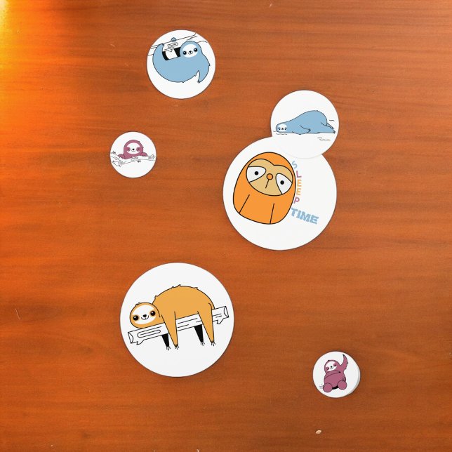 Sleepy Sloth Table Confetti Konfetti (sleepy mammal sloth cartoon party confetti,kids birthday party,baby shower,graduation,night party)