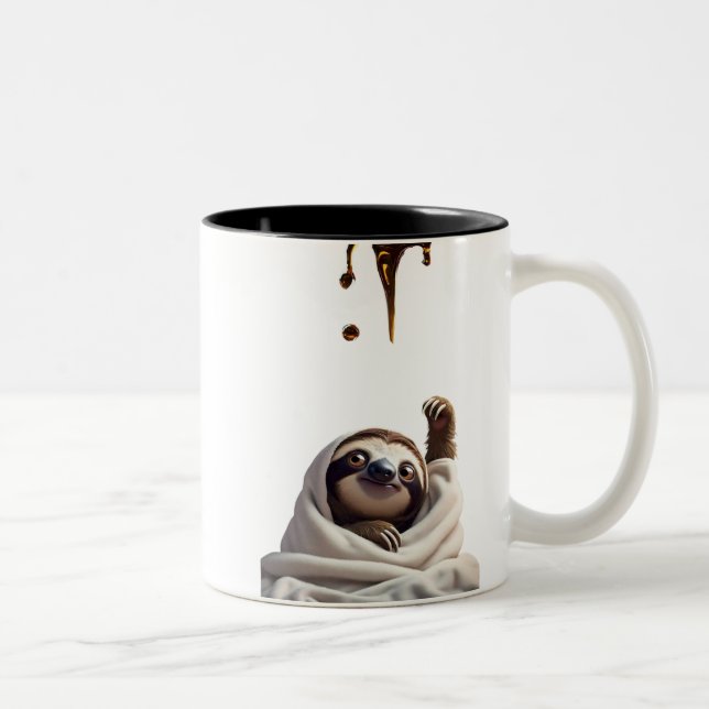 Sleepy Sloth Tasse (Rechts)