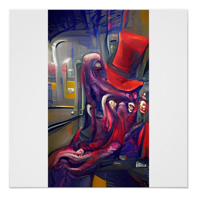 Sleepy Subway Superbeast Poster (Vorderseite)