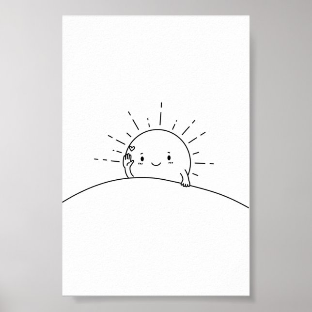 Sleepy Sun Says Hi Poster (Vorne)