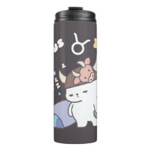 Sleepy Taurus Bunny Pattern - Zodiac