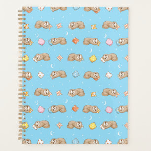 Sleepy Time Sloth Pattern Planer