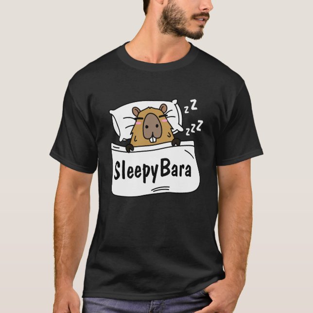 Sleepybara Rodents T-Shirt (Vorderseite)