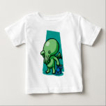 Sleepytime Cthulhu Säugling T - Shirt<br><div class="desc">Dread Cthulhu rührt gelegentlich aus seinem müden Schlummer in der Grabstadt des gesunkenen R'lyeh. Normalerweise will er nur ein Glas Wasser.</div>