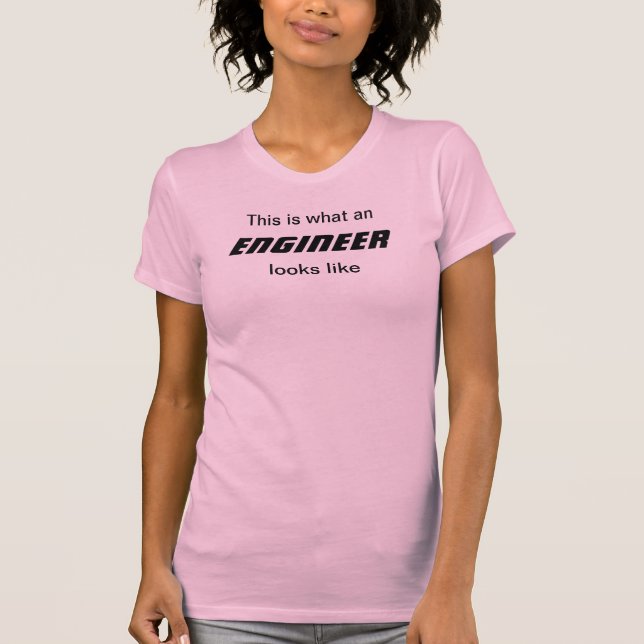Sleeveless Spitze des Fraueningenieurs T-Shirt (Vorderseite)