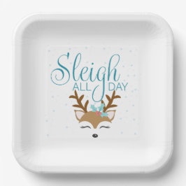 Sleigh All Day Holiday Paper Teller