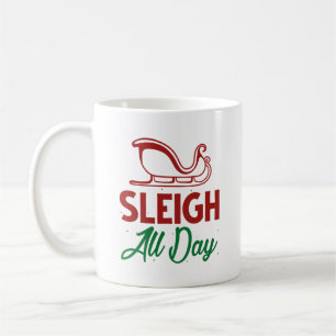 Sleigh All Day Kaffeetasse