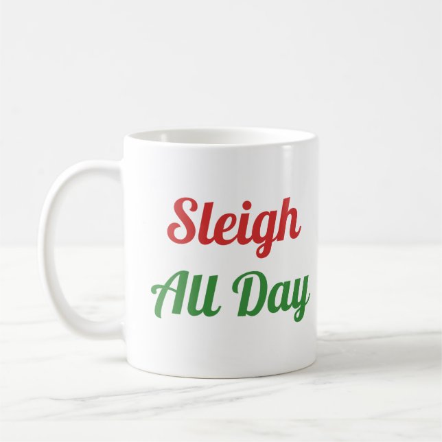 Sleigh All Day Kaffeetasse (Links)
