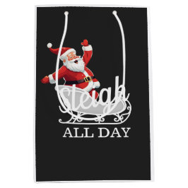 Sleigh All Day Mittlere Geschenktüte