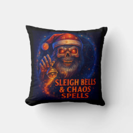 Sleigh Bells & Chaos Spells Christmas  Kissen