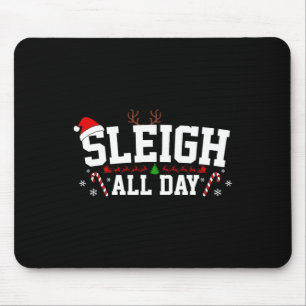 Sleigh Christmas Weihnachtsmannmütze Sleigh Mousepad