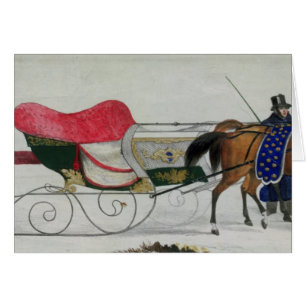 Sleigh hippomobile