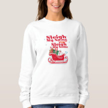 Sleigh My Name, Urlaubsdesign, humorvolle Weihnach