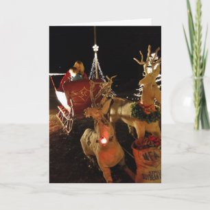 Sleigh Ride Christmas Feiertagskarte
