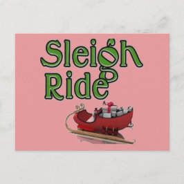 Sleigh Ride Postkarte
