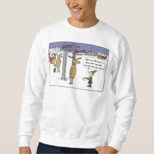 "Sleigh-Sicherheits-" Cartoon Sweatshirt