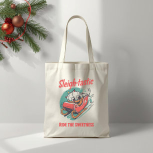 Sleigh-tastisch – Lustiger und Festlicher Weihnach Tragetasche