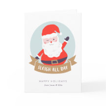 Sleigh The All Day Weihnachtskarte