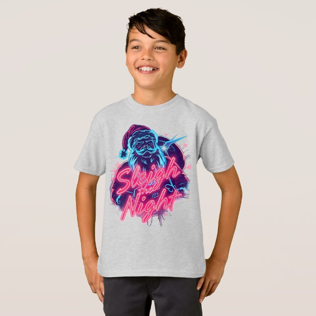 Sleigh the Night Shirt Electric Holiday Spirit  (Vorne ganz)