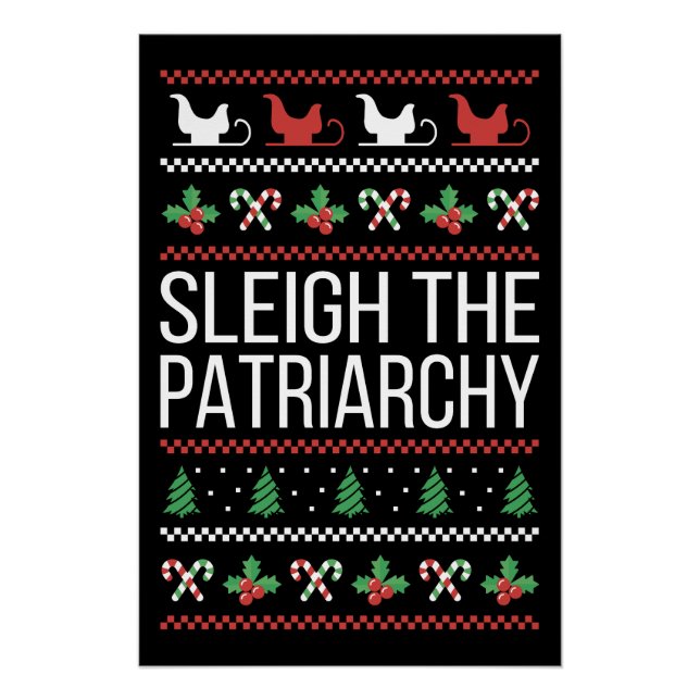 Sleigh The Patriarchy II Poster (Vorderseite)
