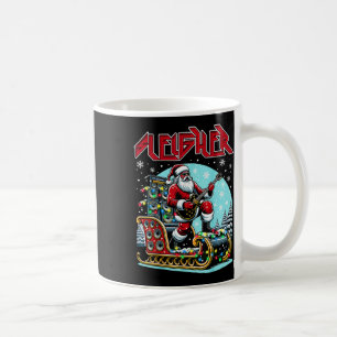 Sleigher Huldigung Santa Heavy Metal Weihnachten R Kaffeetasse