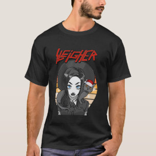 Sleigher Weihnachtsmann Metal Weihnachten Lustig G T-Shirt