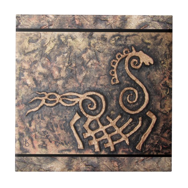 Sleipnir Fliese (Vorderseite)