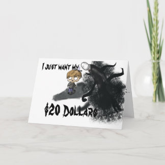 Slenderman Pewdiepie Card Karte