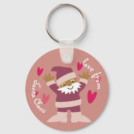 sleutelhanger Kerstman Schlüsselanhänger