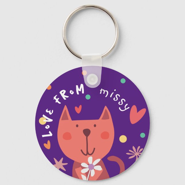 sleutelhanger 'love from' schlüsselanhänger (Vorderseite)