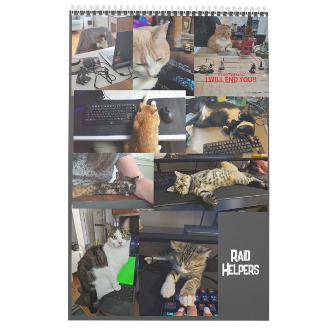 Sleuth o' Floofs Kalender 18 Monate (Rückseite)