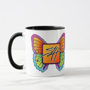 SLH mit Butterfly-Logo Tasse