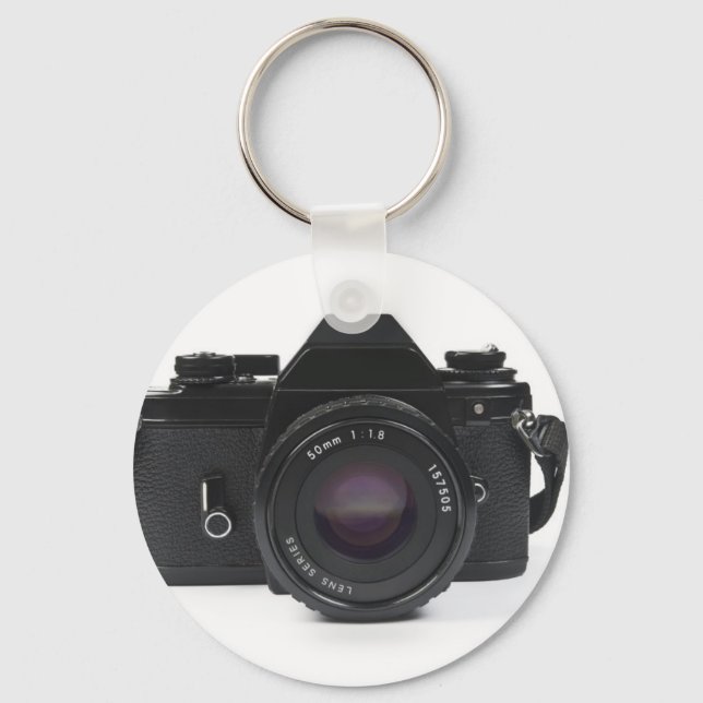 Sli-Foto-Kamera - klassisches Design Schlüsselanhänger (Vorderseite)