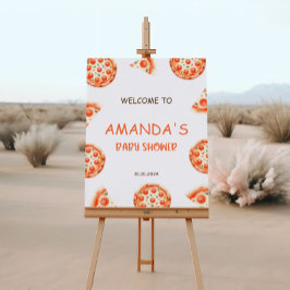 Slice Slice Baby Affiche de bienvenue, Pizza Baby