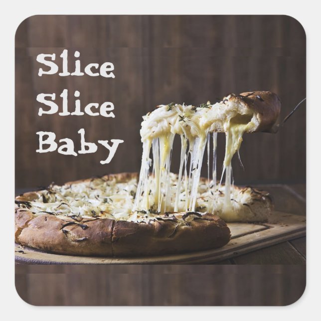 Slice Slice Baby Aufkleber (Vorderseite)
