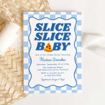 Slice Slice Baby Italienische Pizza Baby Shower