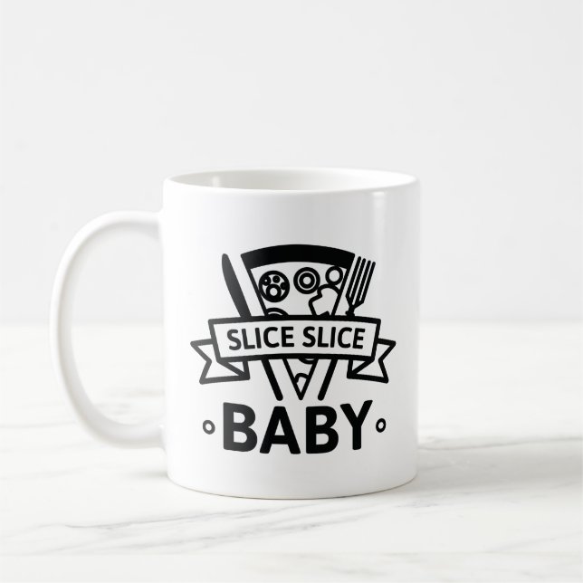 Slice Slice Baby Kaffeetasse (Links)