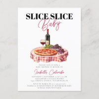 Slice Slice Baby Pizza Party Babydusche