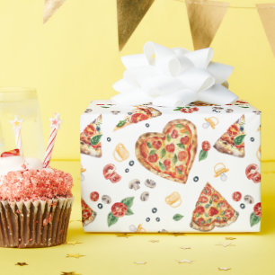 Slice Slice Baby Pizza und Schnuller Baby Shower W Geschenkpapier