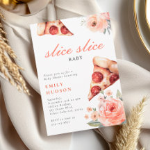 Slice Slice Pizza Baby Dusche