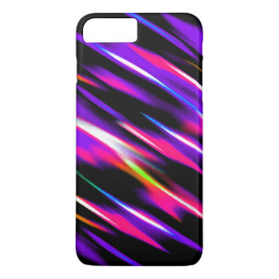 Sliced Neon Striped Animal Print Multicolored Hot Case-Mate iPhone Hülle