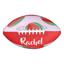 Sliced watermelon pattern on pink