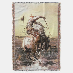 „Slick Rider“ Western Art von Charles M. Russell Decke