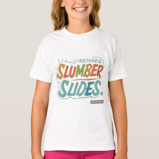 Slides de bois Filles design de tshirt