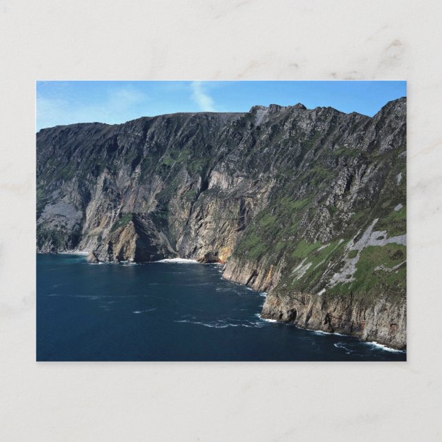 Slieve Liga-Klippen, Landkreis Donegal, Irland Postkarte (Vorderseite)