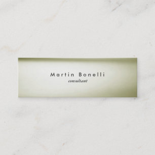 Slim Einzigartig Moderne Minimalistische Schlichte Mini Visitenkarte