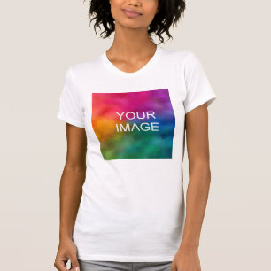 Slim Fit Tee Shirt Elegante moderne Vorlage